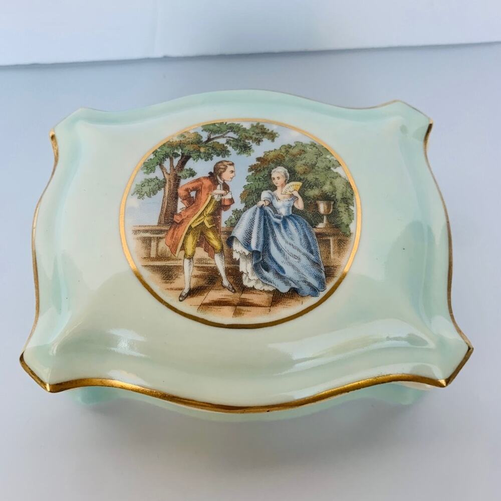 Vintage Vanity Trinket Box